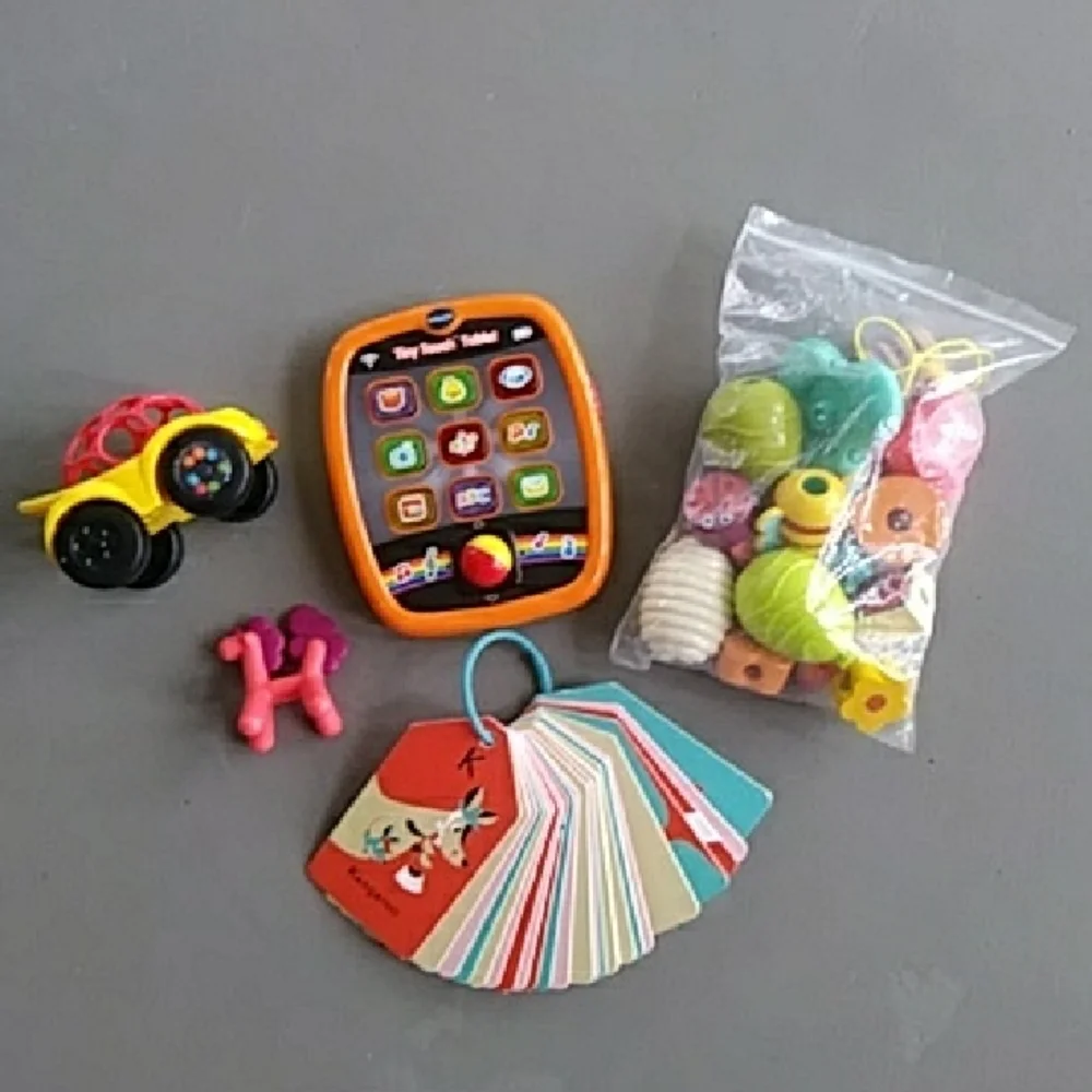 Colorful Interactive Learning Toy Set for 6 to 12 Months